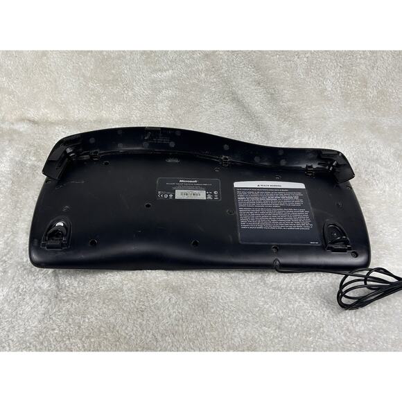 Microsoft Natural Ergonomic Keyboard 4000 V1.0 Black Wired USB - Picture 2 of 7